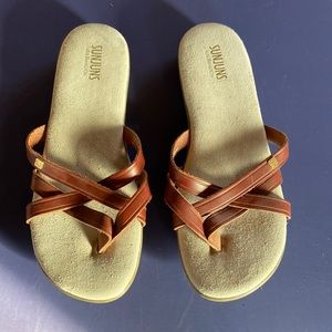 Ladies Leather Sandals